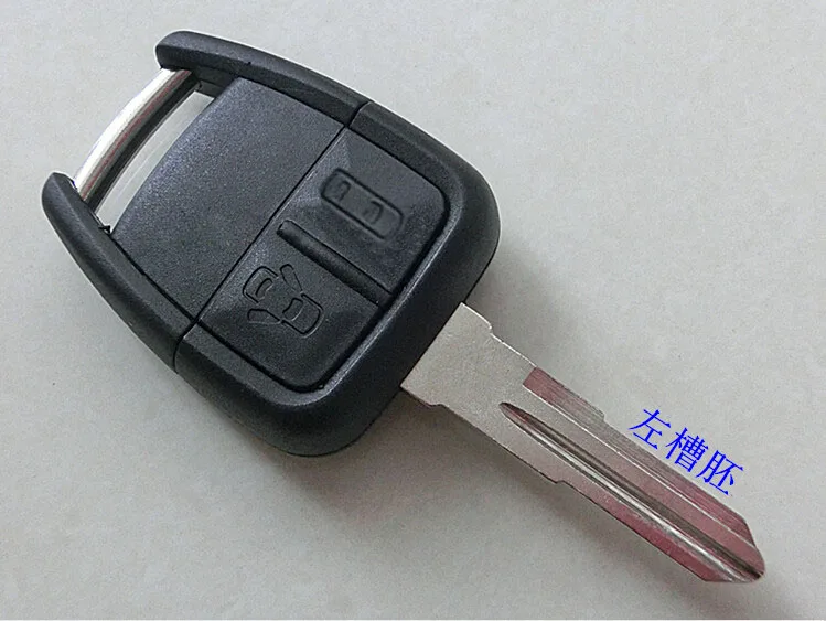 

2 Button Remote Key Shell Case For Opel Zafira Omega Vectra With HU46 Left Blade Fob Key Cover 10PCS/lot