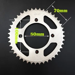 For Suzuki GZ150-A GZ125 Marauder 98-11 Motorcycle parts 428chain sprockets rear sprocket 41 43 teeth Improve speed