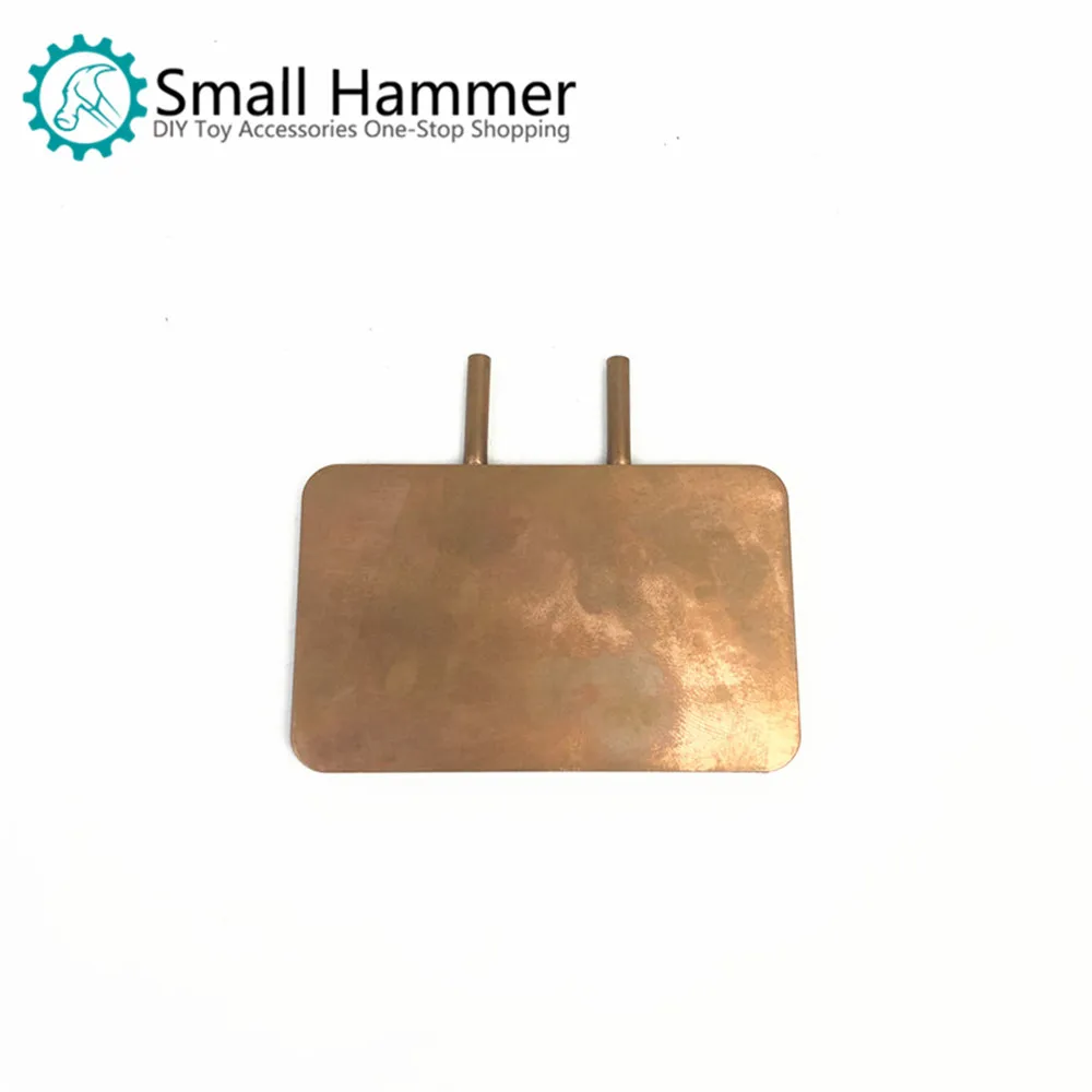 Water-cooled plate copper cold heat exchange head mobile phone fast cooling cold head