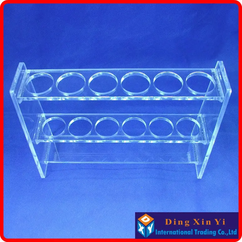 Lab 100mlx6 Organic glass colorimetric tube rack,Colorimetric Organic Glass Nessler Tube Rack,high quality