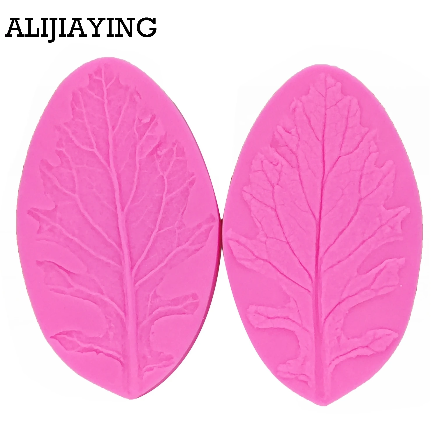 M0977 Plum blossom Petal Flower Leaf Veiner Silicone Mold Cake Decorating Fondant Impression Flower Mold Sugarcraft Mold