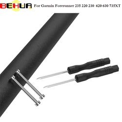 Tornillos de 15mm para correa de reloj, varilla de tornillo de frecuencia cardíaca, accesorios de reloj para Garmin Forerunner 235, 220, 230, 620, 630, 735XT, herramienta