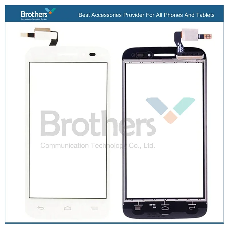 

Wholesale Black/white Touch Screen Digitizer Glass Panel For Alcatel One Touch POP 2 5042D OT5042 5042 Free Shipping