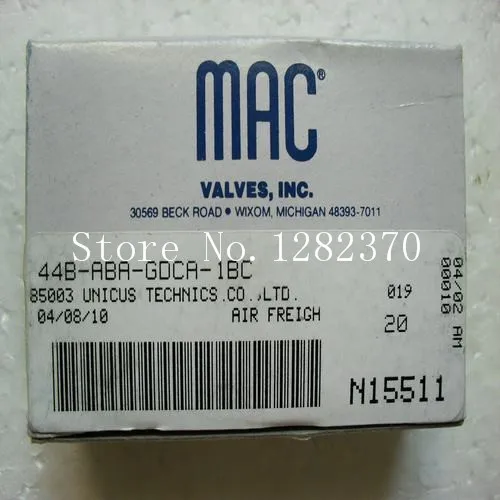 

[SA] new original authentic MAC solenoid valve 44B-ABA-GDCA-1BC spot