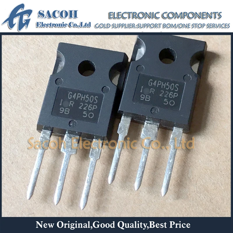 

Refurbished Original 10Pcs/Lot IRG4PH50S G4PH50S IRG4PH50S-E G4PH50S-E TO-247 33A 1200V N-Ch IGBT Transistor