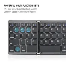 Foldable Bluetooth Keyboard for iOS Android Windows #4