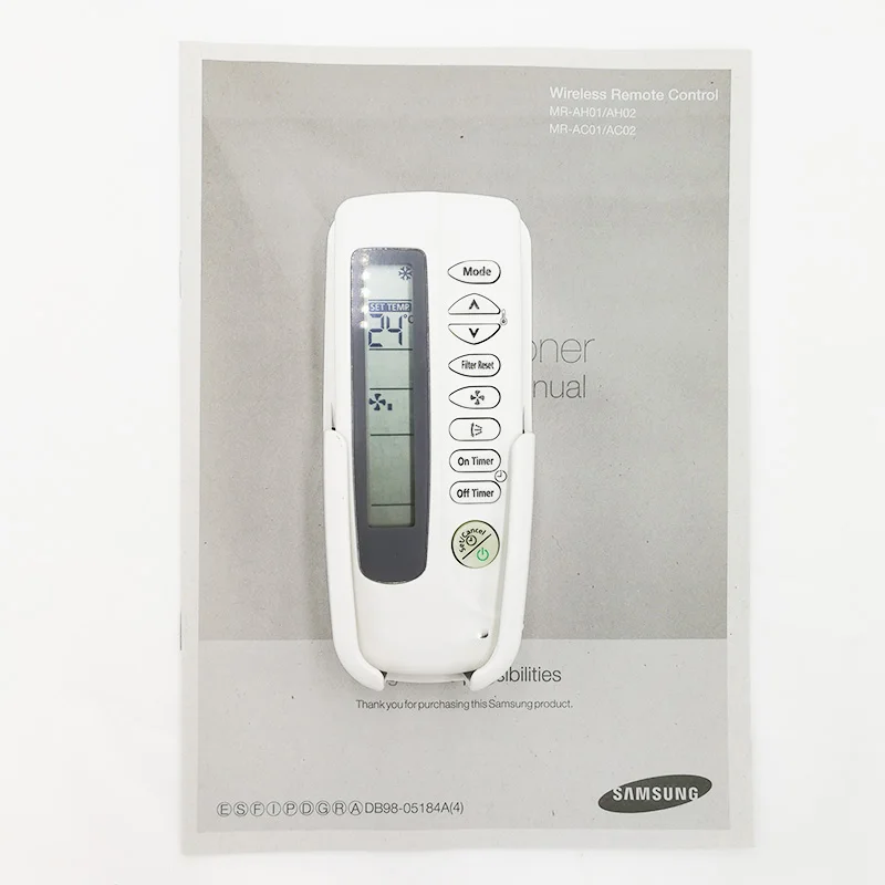 Новый оригинальный Бесконтактный пульт дистанционного управления MR-ah01/ah02 MR-ac01/ac02 для Samsung центрального кондиционирования воздуха