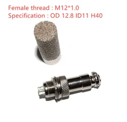 Temperature and humidity Sensor Housing Protecting Cover Jacket SHT10 SHT11 Soil SHT20 Sinter M12*1.0 4 pin SHT10 Sensor Cover
