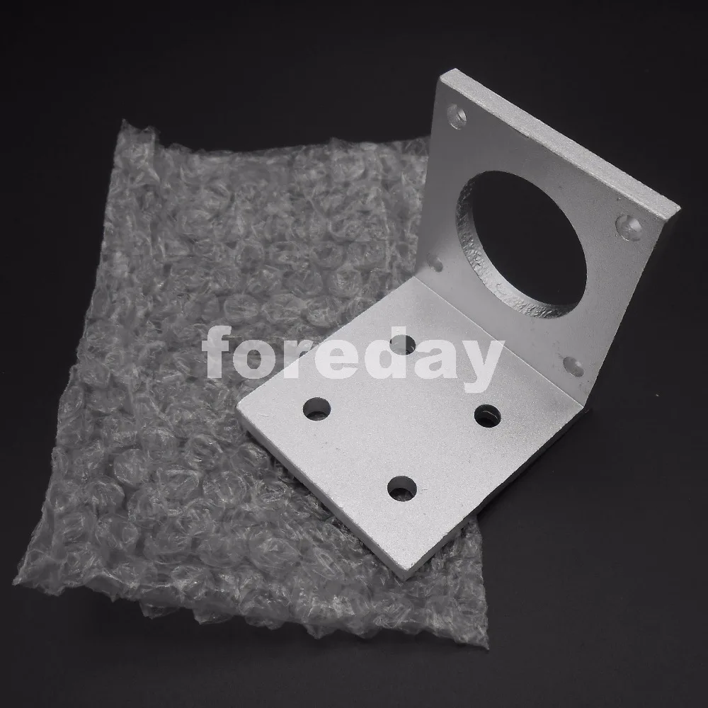 50PCS OF 57 57mm Aluminum Mounting Bracket For NEMA23 Stepper Motor 57 MM Professional WHITE !! NEW *FD259X50