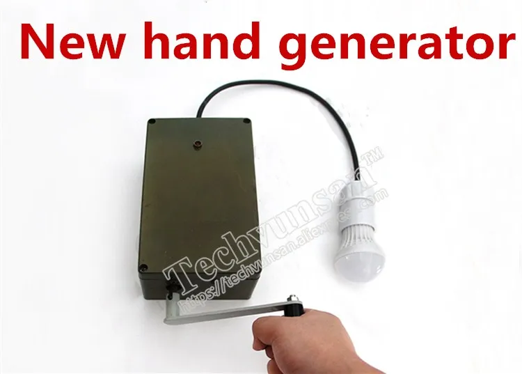 NEW Hand generator props Room Escape Chamber props  escape room game prop controll lock or light