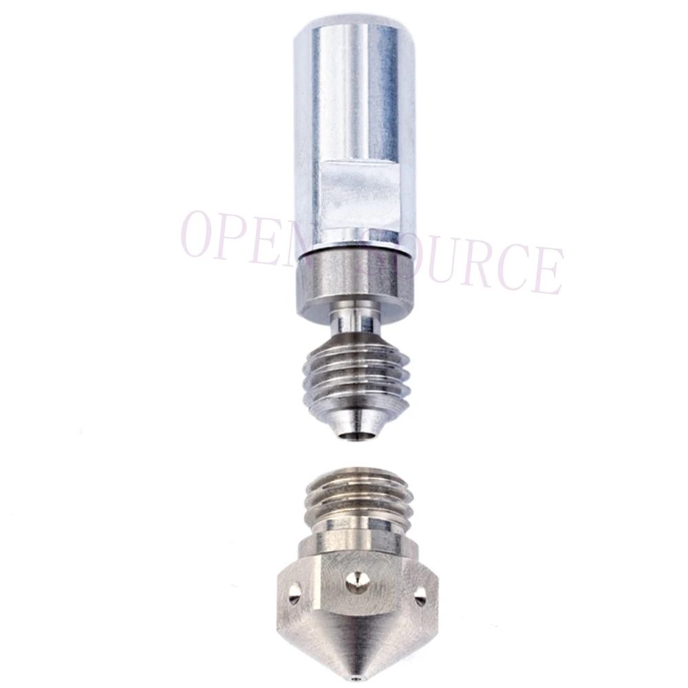 

Stainless Steel Nozzle Thermal tube & Thermal compound for Micro Swiss MK10 All Metal Hotend Extruder Kit 3D printer