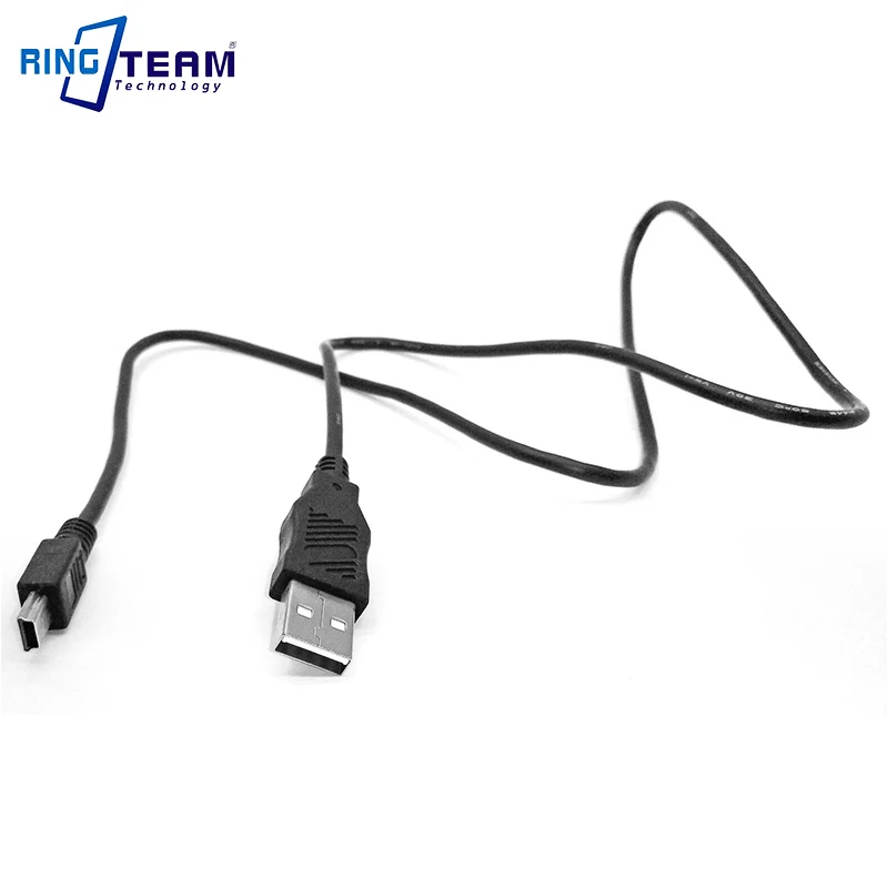 USB to Mini USB Cable for Canon Camera EOS EOS-1D Mark IV III EOS-1Ds EOS-1D C X EOS 5D2 5D3 5D4 EOS 6D Rebel XS (Silver)