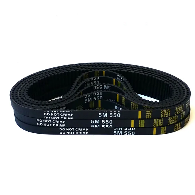 

free HTD5M belt 550-5M-25 Teeth 110 Length 550mm Width 25mm 5M timing belt rubber closed-loop belt 550 HTD 5M S5M Belt Pulley