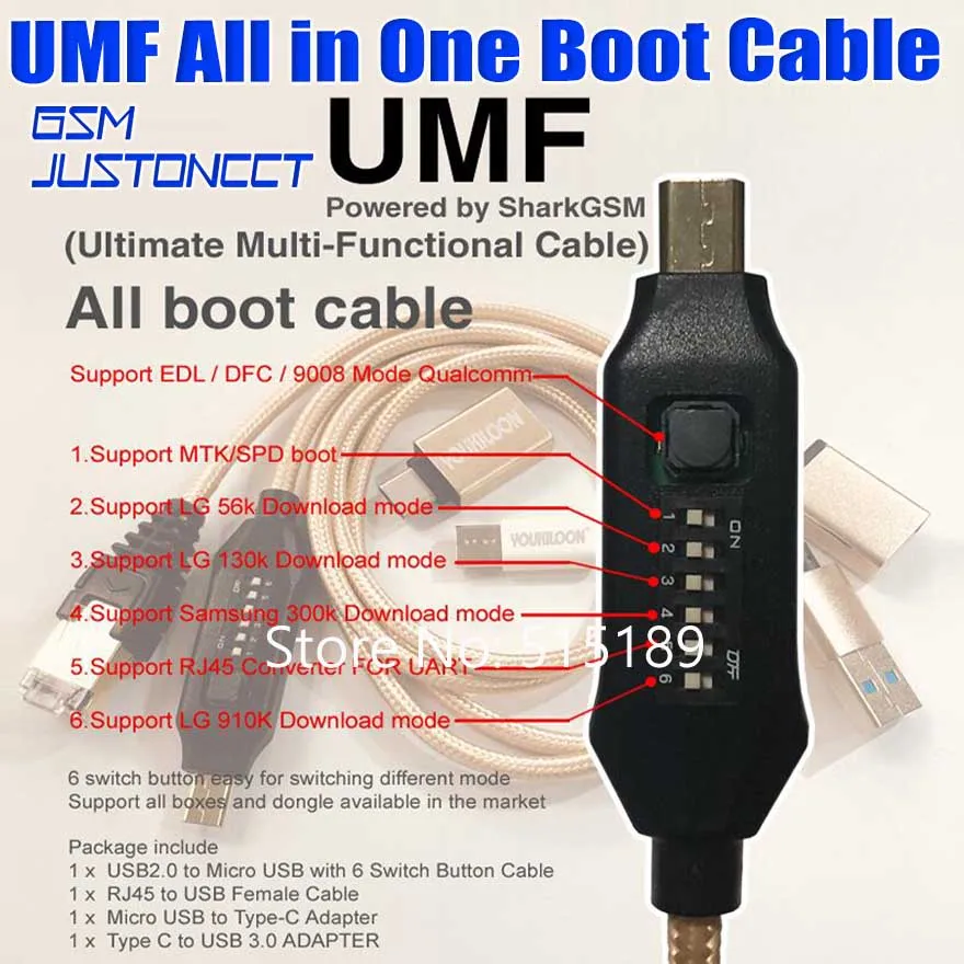 2024  original new infinity cm2 dongle infinity box dongle + umf all in one boot cable  for GSM CDMA phones