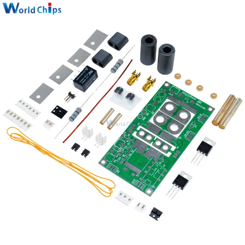 DIY Kits 70W SSB linear HF Power Amplifier For FT-817 KX3 Ham Radio 13.8V Power Supply Hot Sale