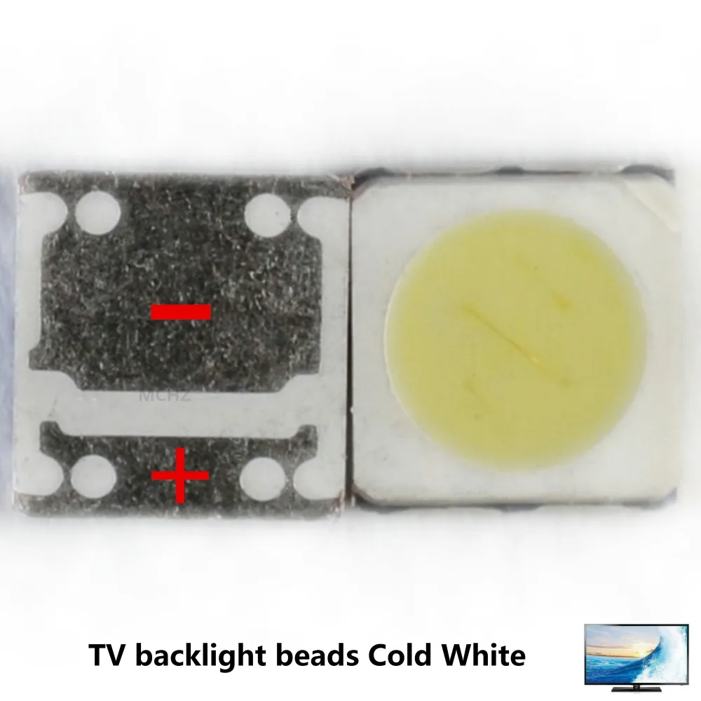 400PCS FOR LCD TV repair led TV backlight strip lights with light-emitting diode 3535 SMD LED beads 6V-6.8V