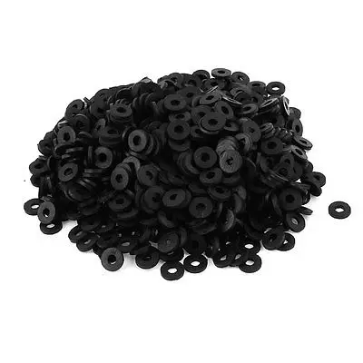 

1000Pcs 12x5x3.5mm Rubber Washer O Ring Seal Tap Sink Water Tube Gasket Black