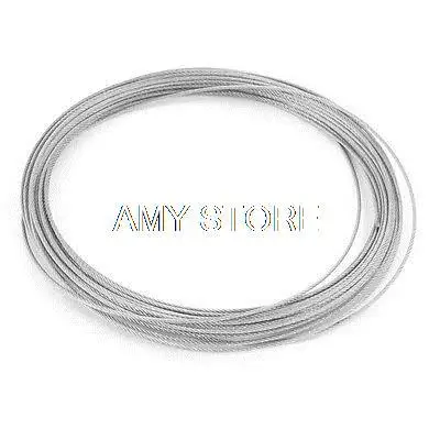 Grinding Machine 7x7 1.2mm Dia 10M Length Stainless Steel Wire Rope Cable