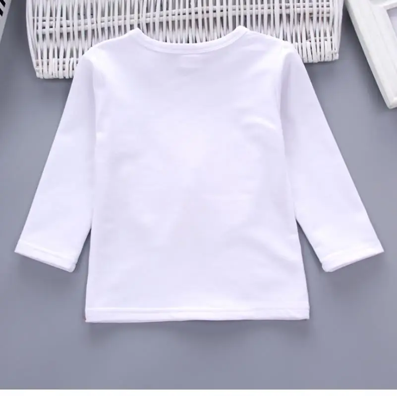 2023 echt Roupas Infantis kinder Kleidungsstück Frühling Und Herbst Neue Mädchen Reine Baumwolle Druck Drei-stück Kind Anzug 0-4y – Detail 8