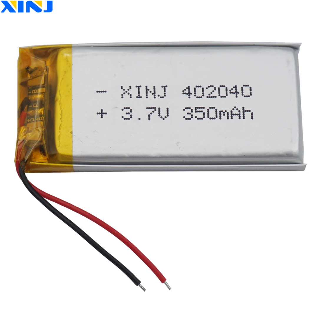 3.7V 350mAh 1.295Wh Li-Polymer Li แบตเตอรี่ลิเธียม 402040   สําหรับลําโพงบลูทูธไฟ LED เครื่องบันทึกการขับขี่ปากกาชุดหูฟัง DashCam