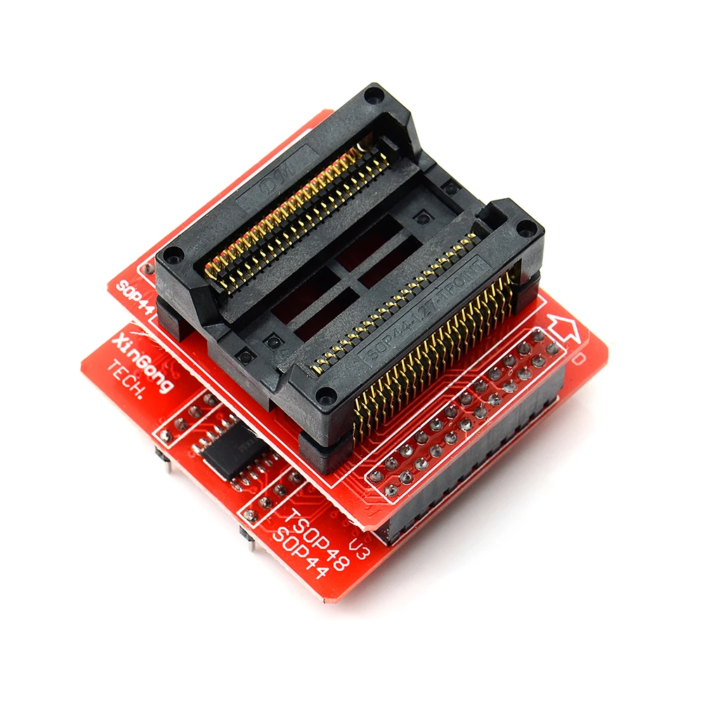 TSOP48/SOP44 IC Adapter for Minipro TL866A TL866CS TL866II PLUS Universal USB Programmer+SOP44 Adapter