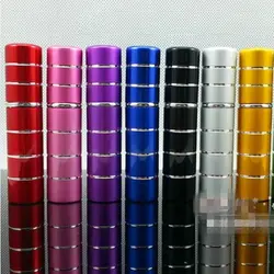 50pcs/Lot 5ml Pump Refillable Atomizer eau de Parfum Aluminum Empty Cosmetic Containers Glass Perfume Bottle Spray Scent Bottle