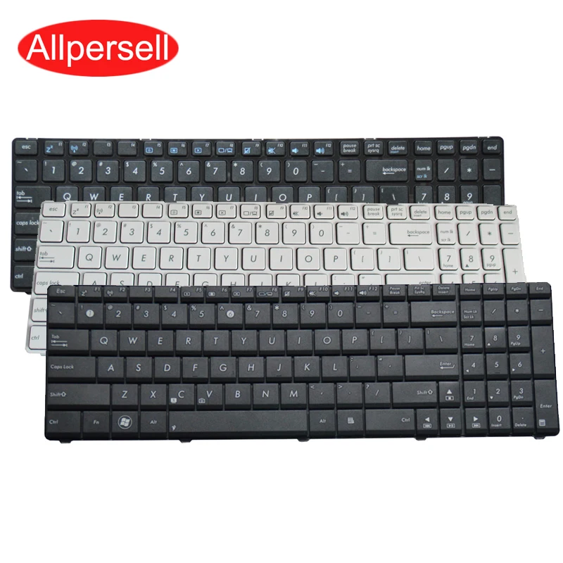 Laptop keyboard for Asus X55 X55V X55VD N61 A52 K52 X53S X54H K53 A53 N53 brand new