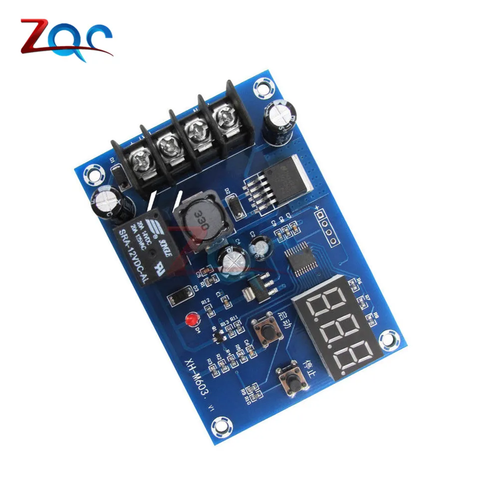 Module de commande de charge 12-24V, stockage de batterie au Lithium, panneau de Protection de l'interrupteur de commande avec affichage