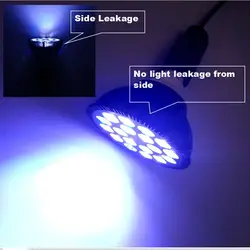 Full Spectrum 54w LED Reef Marine Light Fish Tank Lamp Grow Bulbs Customized colors for Aquarium Fish Reef