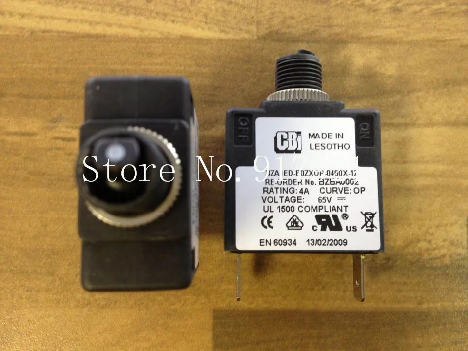 [ZOB] CIRCUIT BREAKER BZBA0002 1P4A imported equipment breaker 65VDC genuine original  --10PCS/LOT