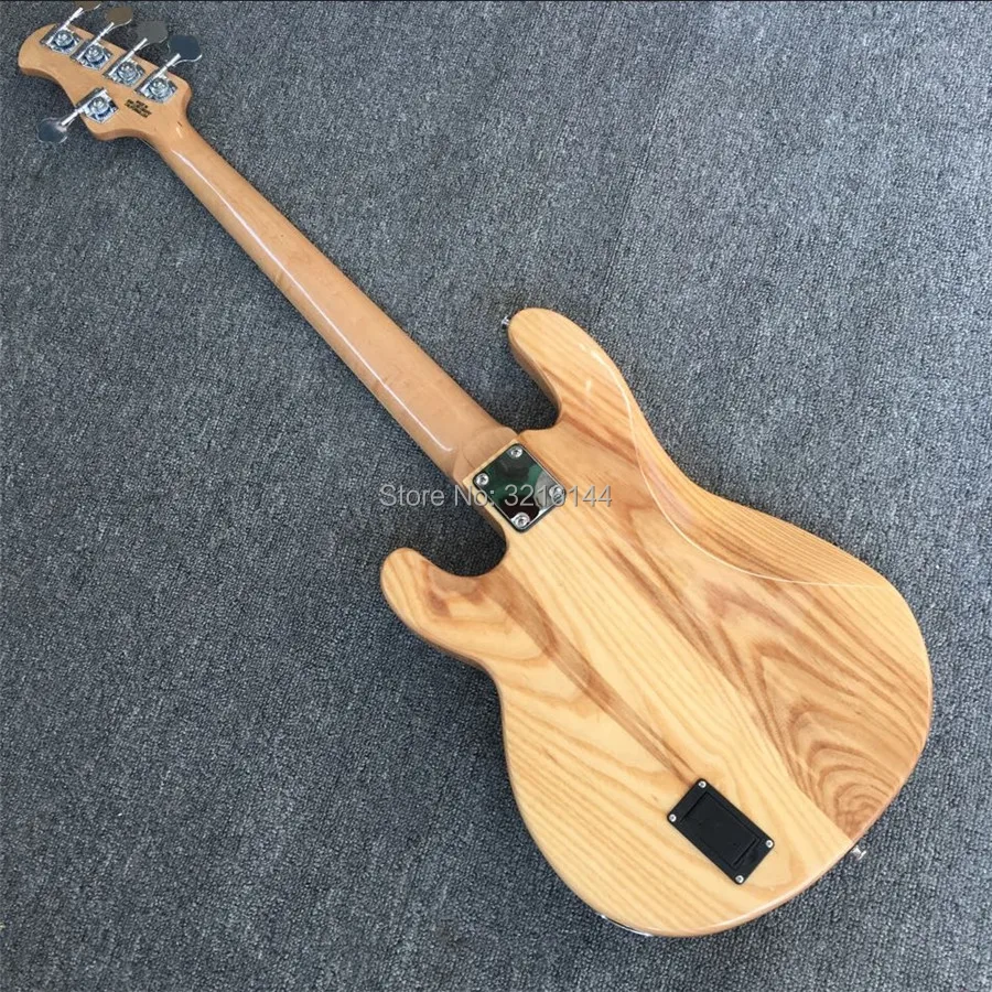 New product 5 string bass music man, floor of wood of northeast China ash, all colors can be, real photos, wholesale and  retail