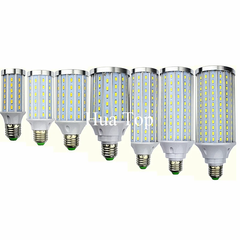 

Lampada 15W 20W 30W 40W 50W 60W 80W LED Lamp 5730 5630SMD E27 E40 B22 AC85-265V Corn Bulb Chandelier Ceiling Light free shipping