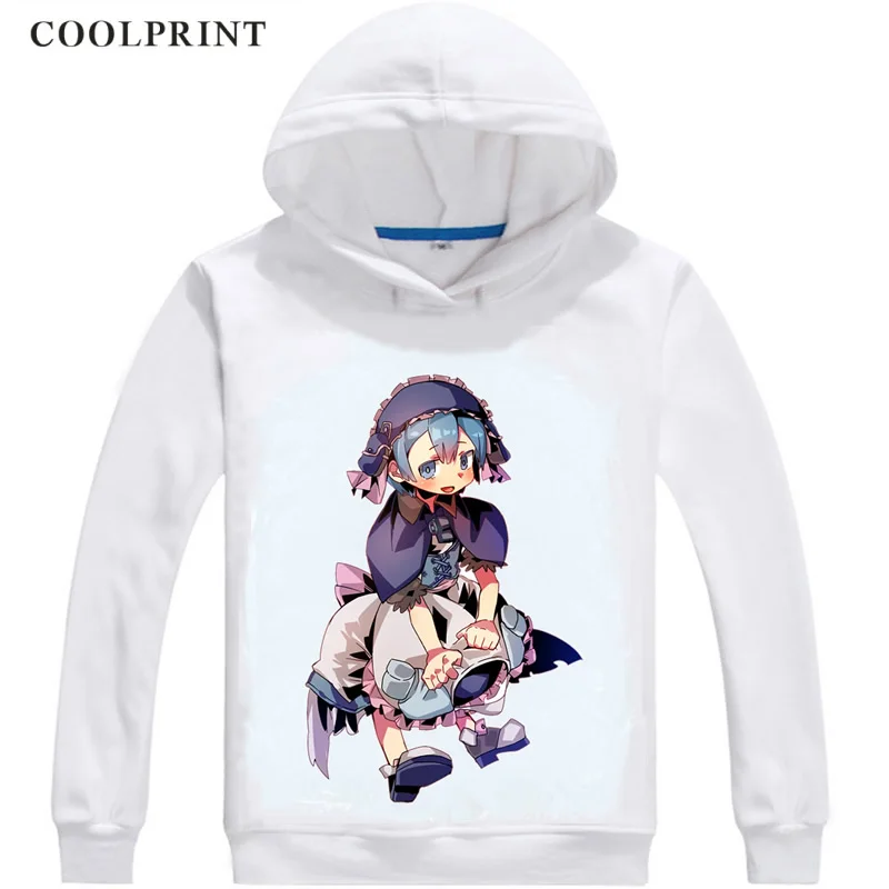 Coolprint Ouzen Mitty Maruruk Mens Hoodies Made in Abyss Meido in Abisu Men Sweatshirt Streetwear Anime Hoodie Print Long Hooded