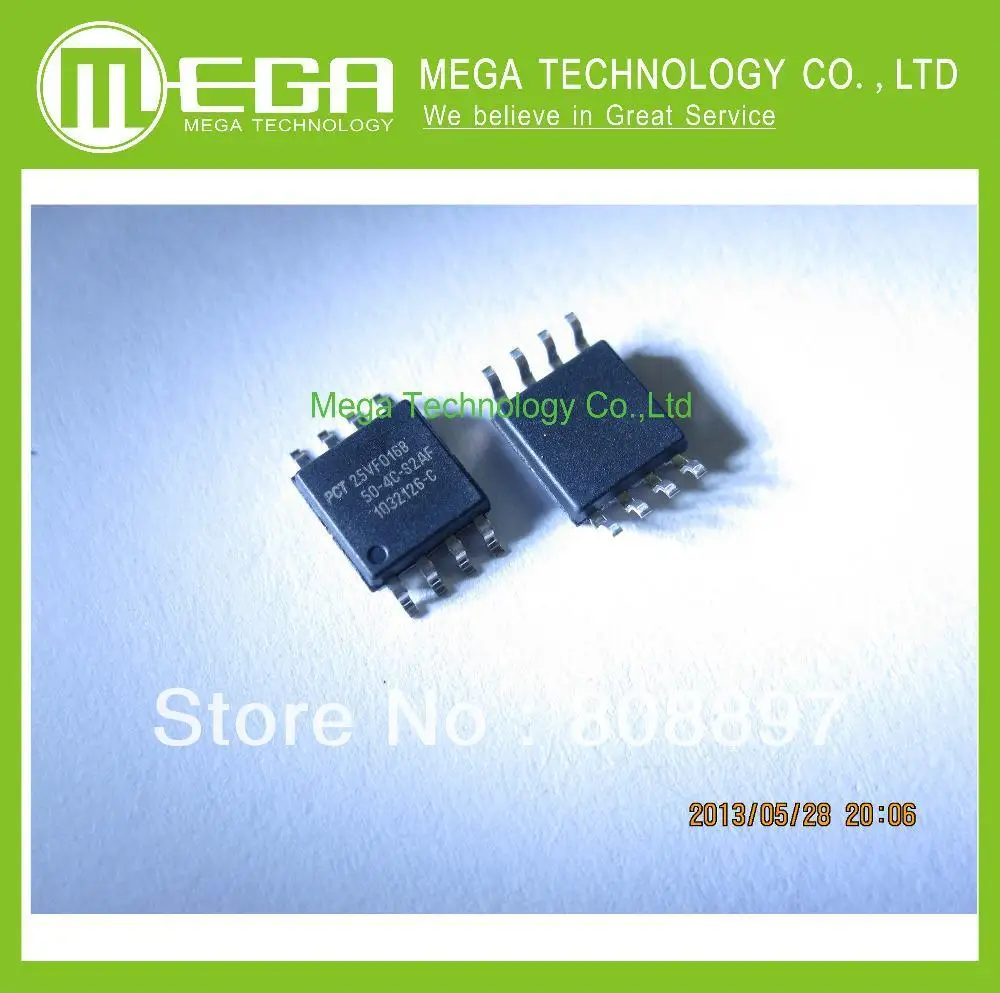 5PCS    SST 25VF016B-50-4C-S2AF 25VF016B SST25VF016B FLASH SER   SPI 8SOIC SST25VF016B-50-4C-S2AF  PCT25VF016B-50-4C-S2AF