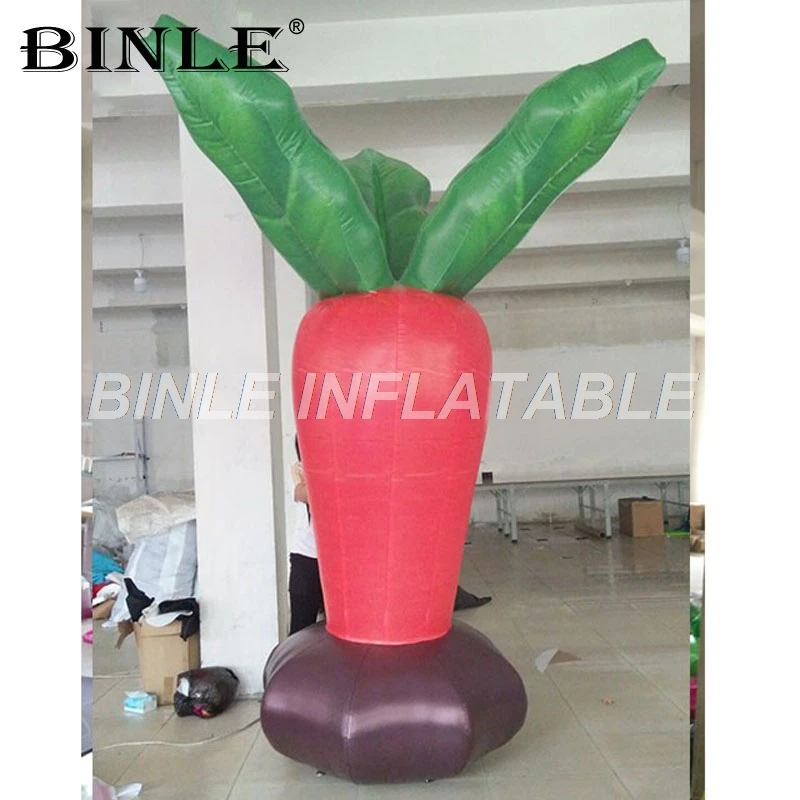 Giant customized inflatable carrot balloon for Vegetable fair advertising