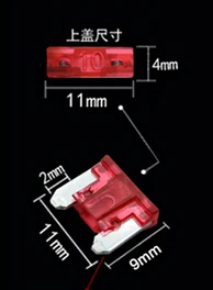 100 pcs Assorted Car Truck Mini Low Profile Fuse 5,7.5,10,15,20,25,30 Amp Sales