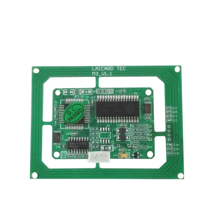 

485 Interface Serial Communication CPU Card PSAM Card IC Card Read and Write Module ISO15693 Card Reader