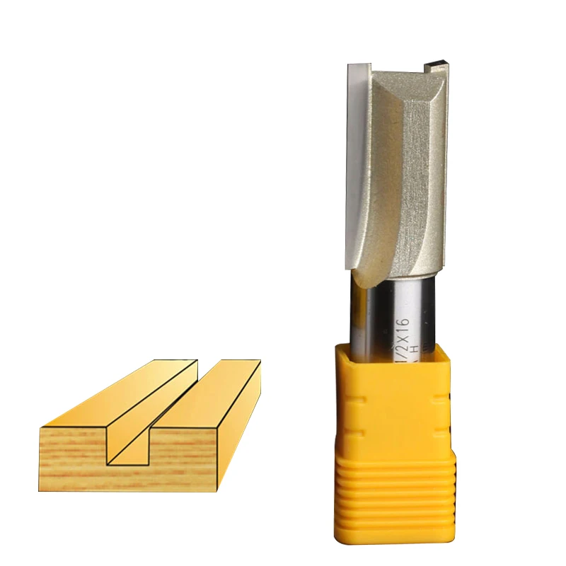 

Woodworking Tool Metric Flute Straight Bit Arden Router Bit - 1/2*16mm - 1/2" Shank - Arden A0114448