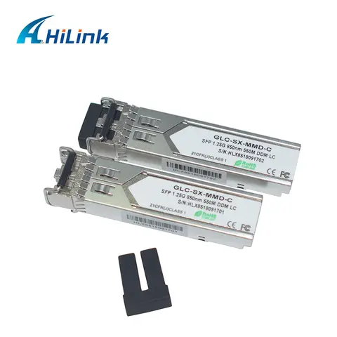 Free Shipping GLC-SX-MM 1.25G 1000BASE-SX GE SFP Transceiver 850nm 550M LC Connector