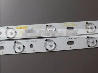 1 Pair x 42 inch LED TV Backlit Lens Strips LED42F3300DC 35016698 & 35016699 for 42'' Konka 8-LEDs