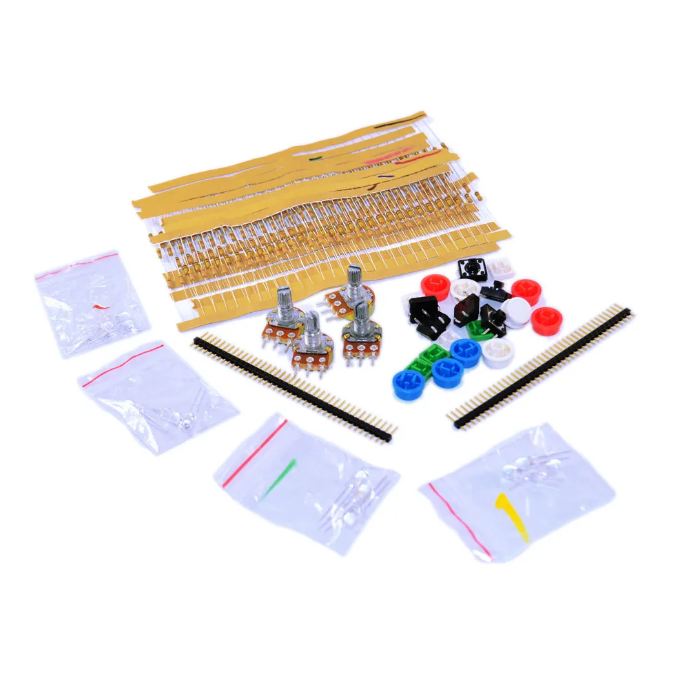 GM Parts Package / Component Package Kit A1 for Arduino project with Resistor+Botton+Adjustable Potentiometer image 4