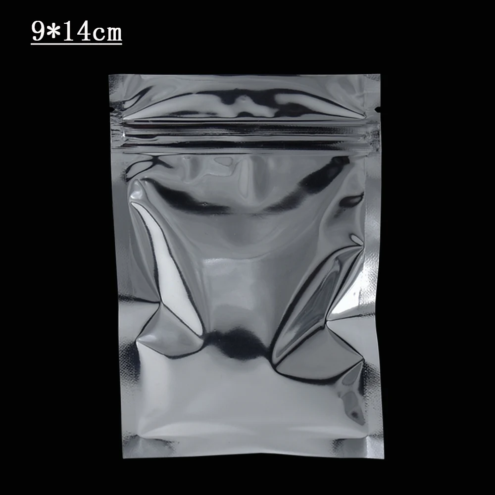 

Resealable Mylar Food Packing Bag Zip Lock Aluminum Foil Valve Package Bags Ziplock Snacks Tea Smellproof Storage Bag 200Pcs/lot