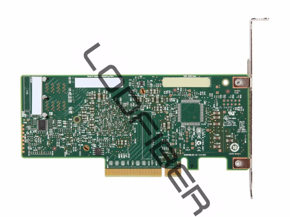 LODFIBER for LSI 9341 MegaRAID SAS 9341-8i (LSI00407) PCI-Express 3.0 x8 Low Profile SATA / S