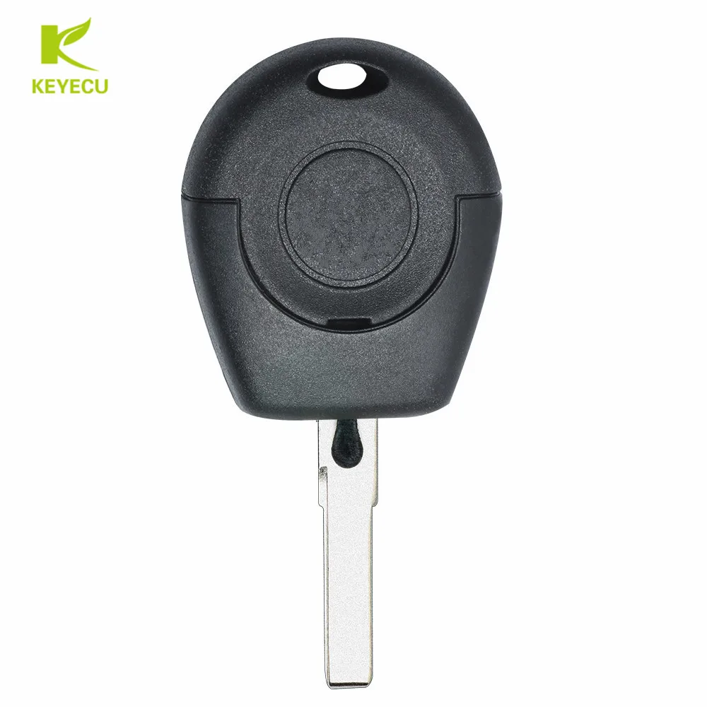 KEYECU Replacement Shell For VW Sharan Golf Passat etc.. 2 Button Remote Key Fob Case + Blank Blade