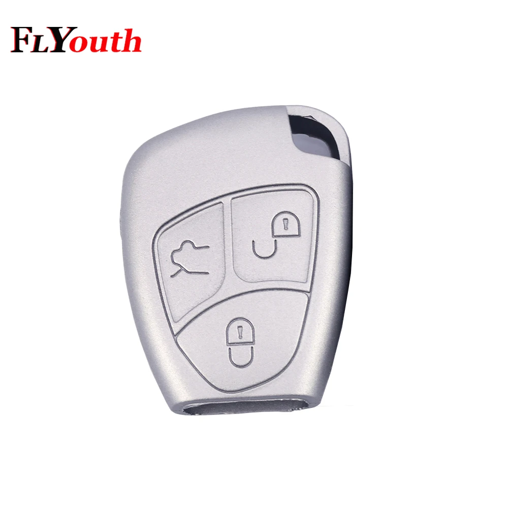 Car Silicone Key Cover Case Shell For Mercedes For Benz W203 W211 CLK C180 E200 AMG C E S Class Keyring Holder Accessories 1Pc