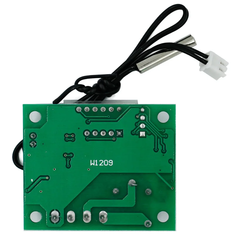 W1209 Modul Sakelar Papan Pengendali Hidup/Mati Kontrol Suhu Termostat Suhu Dingin Panas Digital dengan Sensor DC 12V 50% Diskon