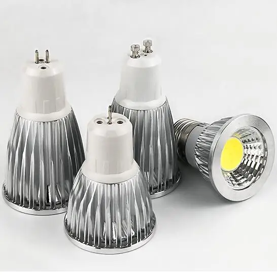 E27 E14 GU10 MR16 GU5.3 Dimmable LED COB Spotlight Downlight Ampoules Lamp Pure/Cool Whte/Warm White 9W 12W 15W