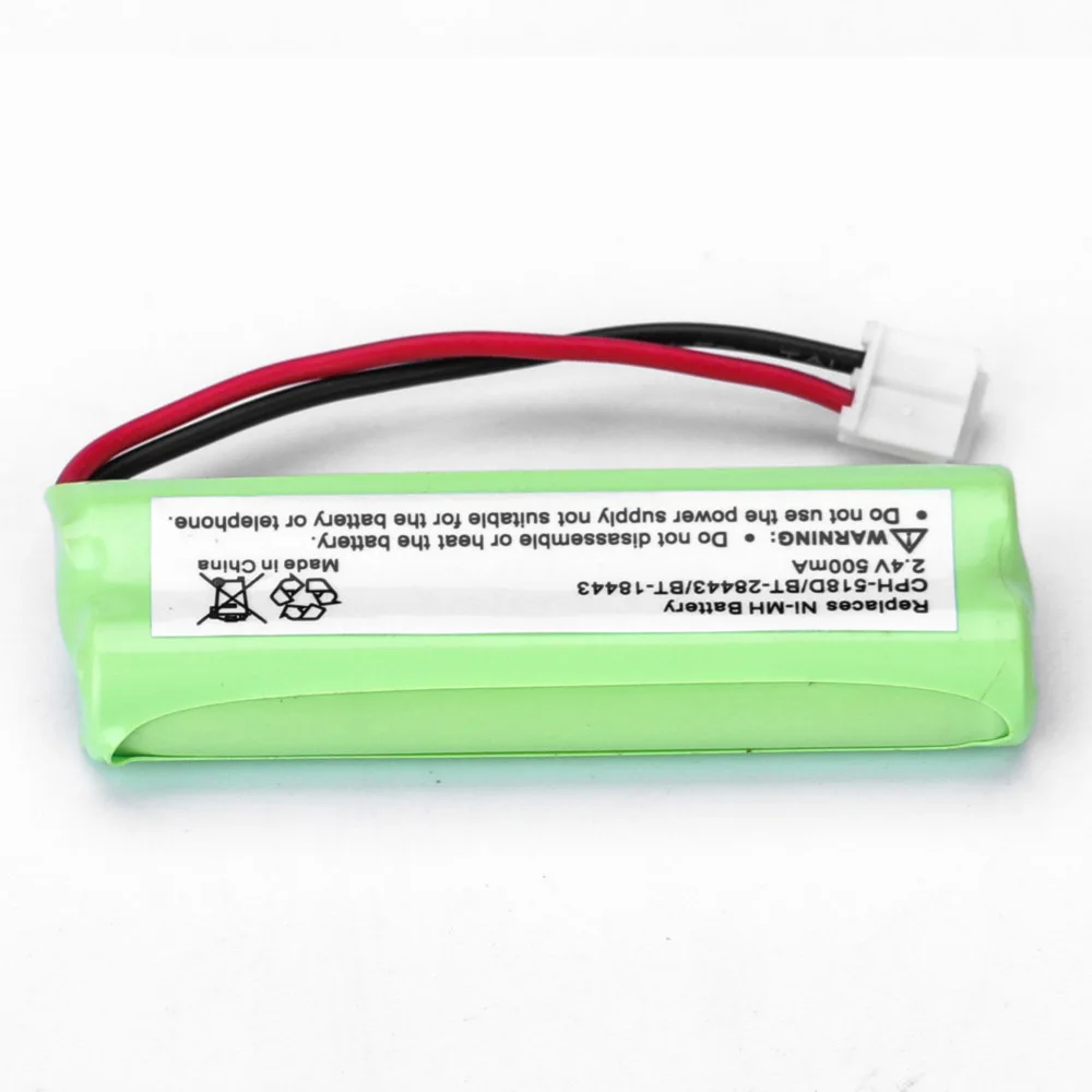 جودة عالية جديد وصول الهاتف اللاسلكي بطارية قابلة للشحن 2.4 فولت 500 مللي أمبير ل CPH-518D BT-28443