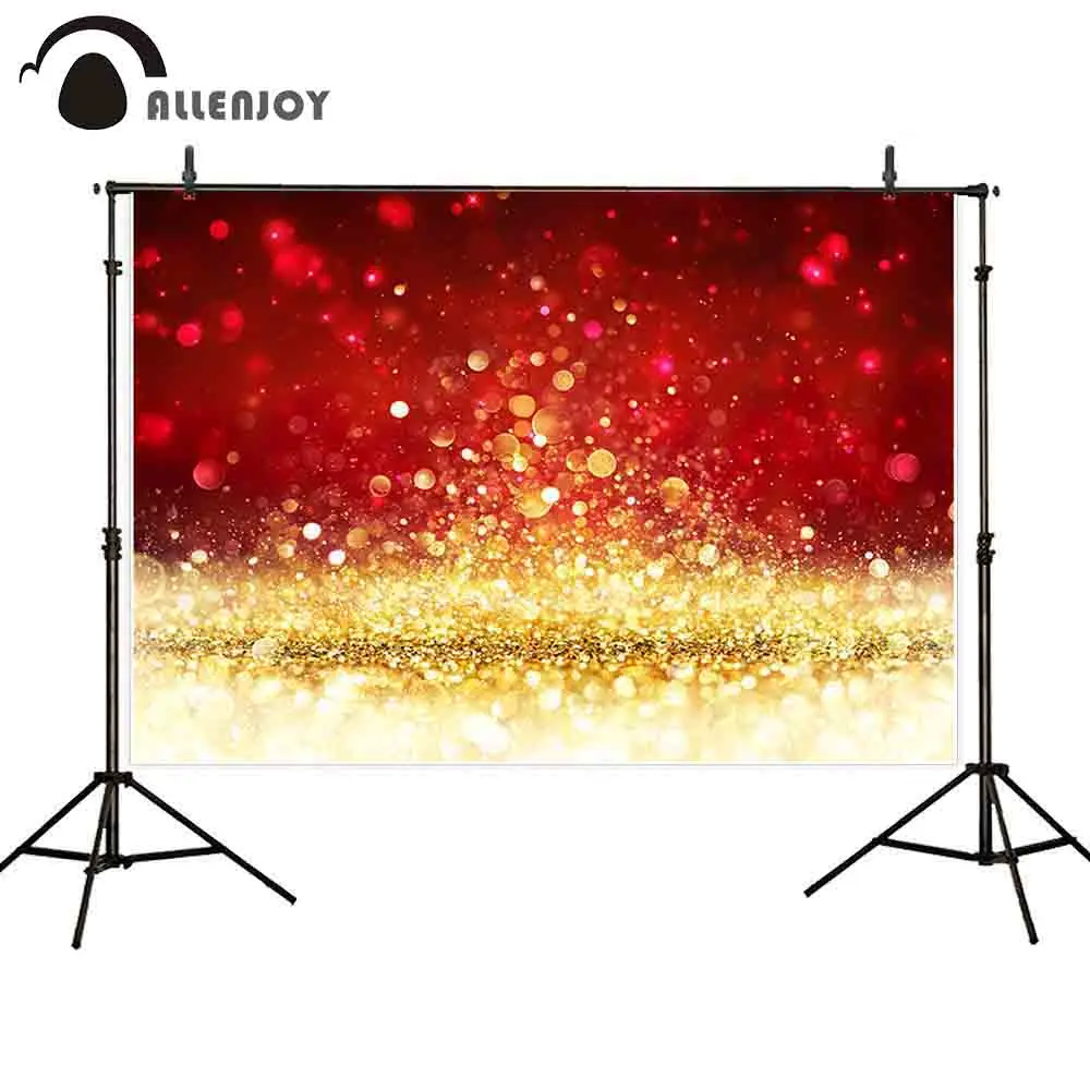 Allenjoy backgrounds photo red gold glitter bokeh sparkle celebration shiny floor luxury backdrop shimmer and shine party