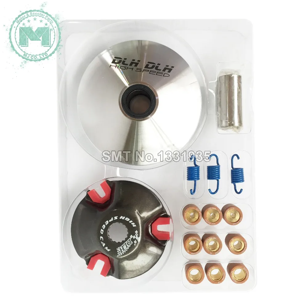 DLH For BWS 100 EGO 100 Motorcycle scooter Moped ATV CVT Variator Kit Front Clutch Drive Pulley